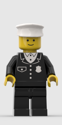 1979/Police Man mit Mütze 381-2
