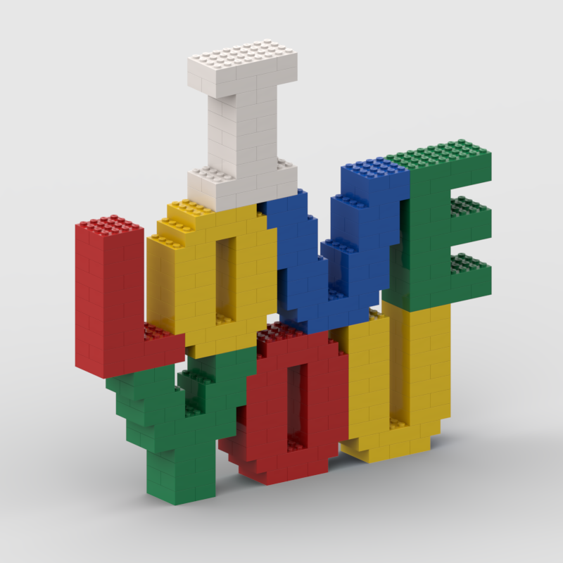 love lego